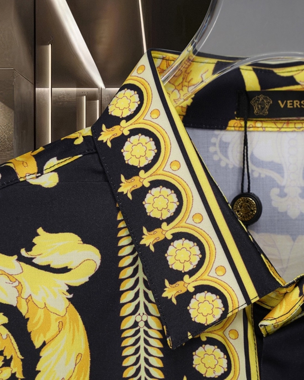 ブランドシャツ素材ディテール